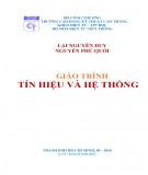 Giáo trình Tín hiệu và hệ thống: Phần 2 - CĐ Kỹ Thuật Cao Thắng