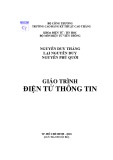 Giáo trình Điện tử thông tin: Phần 1 - CĐ Kỹ Thuật Cao Thắng