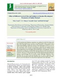 Effect of different levels of zinc and sulphur on morpho-physiological parameters of Indian mustard