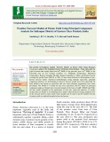 Weather forecast models of potato yield using principal componant analysis for Sultanpur district of Eastern Uttar Pradesh, India