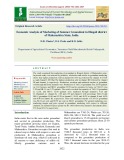 Economic analysis of marketing of summer groundnut in Hingoli district of Maharashtra state, India