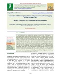 Economics and intercropping indices of sugarcane based intercropping system in plant cane