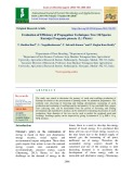 Evaluation of efficiency of propagation techniques tree oil species Karanja (Pongamia pinnata (L.) Pierre)