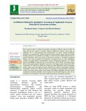 An efficient method for qualitative screening of ligninolytic enzyme potential of Ganoderma lucidum
