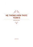 Hệ thống kiến thức Toán 6: Kiến thức cơ bản