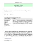 The flow stress assessment of austenitic-martensitic functionally graded steel under hot compression