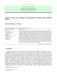 Analysis of Eddy current damper for suppression of vibrations using COMSOL software