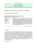 DQM modeling of rectangular plate resting on two parameter foundation