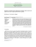 Evaluation of interfacial bond strength between Portland cement concrete and asphalt concrete layers using bi-material SCB test specimen