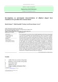 Investigations on metrological characterization of elliptical shaped force transducers for precision force measurement