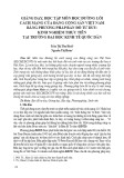 Giảng dạy, học tập môn học Đường lối cách mạng của Đảng Cộng sản Việt Nam bằng phương pháp bản đồ tư duy: Kinh nghiệm thực tiễn tại trường Đại học Kinh tế Quốc dân