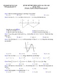 Đề thi thử THPTQG môn Toán lần 1 năm 2019 - THPT Quang Trung, Quảng Nam