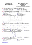 Đề thi thử THPTQG môn Toán lần 2 năm 2019 - THPT Lương Thế Vinh, Hà Nội