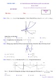 Đề tập huấn THPTQG năm 2019 môn Toán - Sở GD&ĐT TP Hồ Chí Minh - Đề 16
