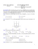 Đề thi thử THPTQG môn Toán lần 1 năm 2019 - Sở GD&ĐT Lào Cai