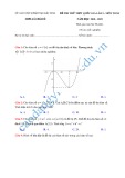 Đề thi thử THPTQG môn Toán năm 2019 - THPT Lý Thái Tổ, Bắc Ninh