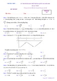 Đề tập huấn THPTQG năm 2019 môn Toán - Sở GD&ĐT TP Hồ Chí Minh - Đề 14