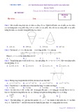 Đề tập huấn THPTQG năm 2019 môn Toán - Sở GD&ĐT TP Hồ Chí Minh - Đề 12