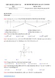 Đề thi thử THPTQG môn Toán lần 2 năm 2019 - THPT Chuyên Lương Văn Tụy, Ninh Bình
