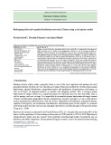 Redesigning fruit and vegetable distribution network in Tehran using a city logistics model