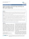 High-throughput physical map anchoring via BAC-pool sequencing