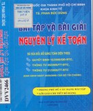 Bài tập cơ bản và hướng dẫn giải bài tập nguyên lý kế toán: Phần 1