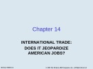 Lecture Issues in economics today - Chapter 14