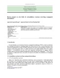 Recent progress in the field of cycloaddition reactions involving conjugated nitroalkenes