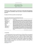 Synthesis of 1, 3-diaryl-2-propene-1-one derivatives using Tripotassium phosphate as an alternative and efficient catalyst and study its cytotoxic and antimicrobial properties