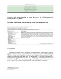 Synthesis and characterization of some derivatives of 1,3-Diisopropyl-4,5-dimethylimidazol-2-ylidene