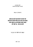 Luận án Tiến sĩ Y học: Đánh giá kết quả điều trị ung thư biểu mô tuyến phần xa dạ dày giai đoạn tiến triển tại chỗ bằng phẫu thuật kết hợp xạ - hóa sau mổ