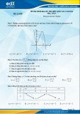 Đề thi minh họa THPT Quốc gia môn Toán năm 2020 - Đề số 19