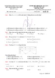 Đề thi thử THPTQG môn Toán lần 1 năm 2020 - THPT Chuyên Phan Ngọc Hiển
