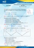 Đề thi minh họa THPT Quốc gia môn Toán năm 2020 - Đề số 10