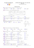 Đề ôn thi THPT Quốc gia môn Toán năm 2020 - Đề số 12