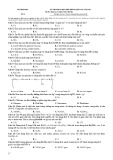 Đề thi minh họa THPT Quốc gia môn Hóa năm 2020 - Đề số 20