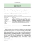 Ultrasound assisted N-bromosuccinimde catalyzed one pot condensation approach for synthesis of Bis(indolyl)methanes from primary alcohols   Prakash Chhattisea, b, Kalpana Handorea, Kakasaheb Mohiteb and Vasant Chabukswar a*