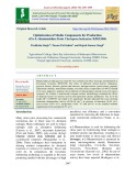 Optimization of media components for production of α-L-rhamnosidase from clavispora lusitaniae KF633446