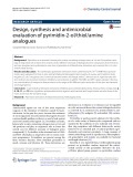 Design, synthesis and antimicrobial evaluation of pyrimidin-2-ol/thiol/amine analogues