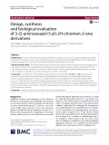 Design, synthesis and biological evaluation of 3-(2-aminooxazol-5-yl)-2H-chromen-2-one derivatives