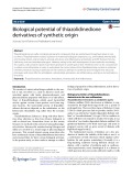 Biological potential of thiazolidinedione derivatives of synthetic origin