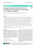 Computational approaches: Discovery of GTPase HRas as prospective drug target for 1,3-diazine scafolds