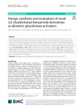 Design, synthesis and evaluation of novel 3,5-disubstituted benzamide derivatives as allosteric glucokinase activators