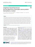 Graphene-based biosensors for the detection of prostate cancer protein biomarkers: A review