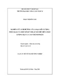 Luận án tiến sĩ Nông nghiệp: Nghiên cứu ảnh hưởng của loại, liều lượng phân kali và một số kỹ thuật sơ chế đến chất lượng hạt ca cao thành phẩm