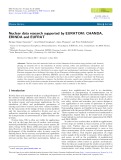 Nuclear data research supported by EURATOM: CHANDA, ERINDA and EUFRAT
