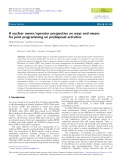 A nuclear owner/operator perspective on ways and means for joint programming on predisposal activities
