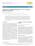 Critical review of CIELO evaluations of n + 235U, 238U using differential experiments
