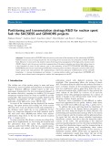 Partitioning and transmutation strategy R&D for nuclear spent fuel: the SACSESS and GENIORS projects
