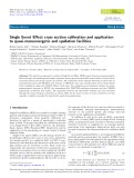 Single Event Effect cross section calibration and application to quasi-monoenergetic and spallation facilities